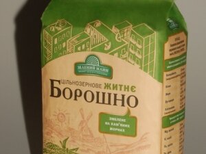 "Зелений Млин" Мука ржаная цельно-зерновая 1 кг