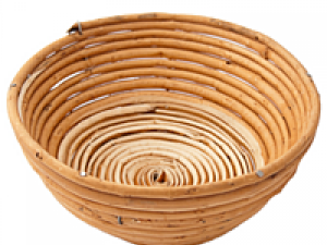 Корзина для расстойки теста из лозы круглая 190мм